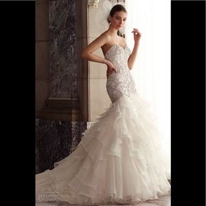 David Tutera Sweetheart neckline mermaid wedding dress